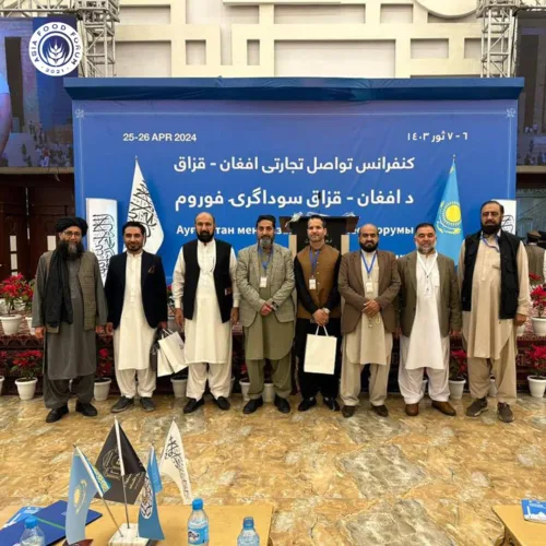 Afghan-Kazakh B2B Match Making Conference 25-26 April 2024 Kabul, Afghanistan